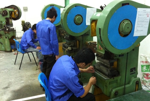 精密龍生産車間