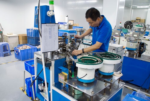 精密龍生産車間