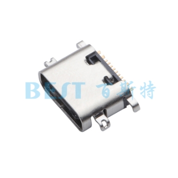 USB插座USB-C-08 16PIN沉闆